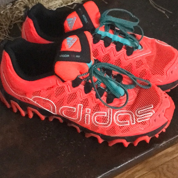 adidas neon orange sneakers